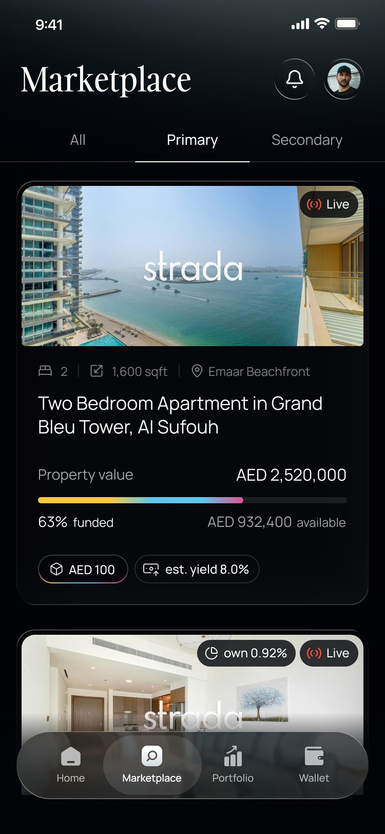 strada one marketplace